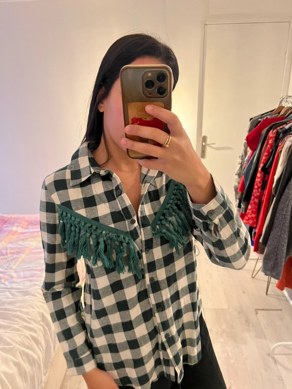 Chemise a frange