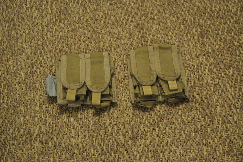 2x dual banger pouch tan paraclete 1