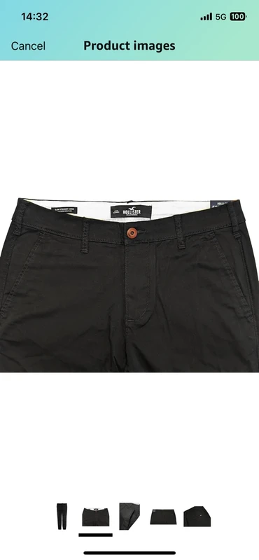 Pantalon chino hollister Epic flex w28 l30 - photo numéro 4