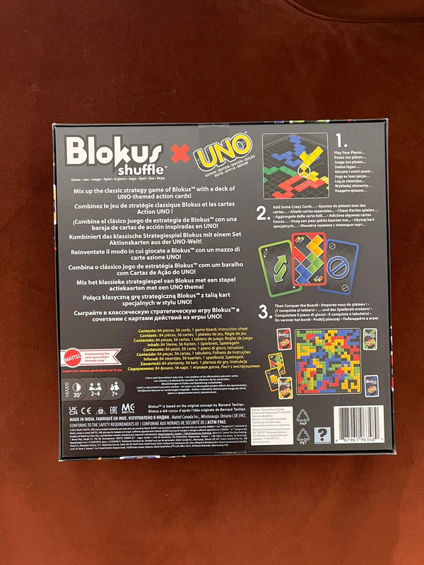 Best Buy: Mattel Blokus Shuffle UNO Edition GXV91