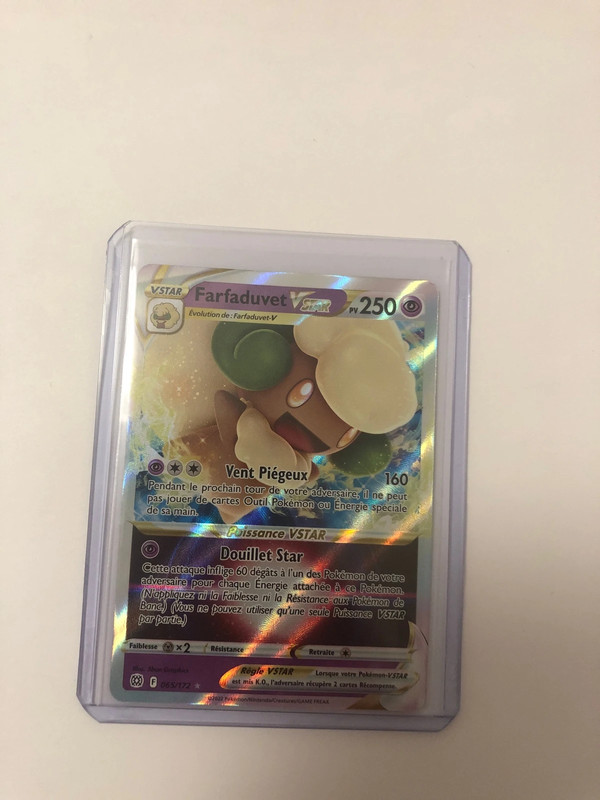 Carte pokemon Farfaduvet vstar 065/172 stars étincelantes 1