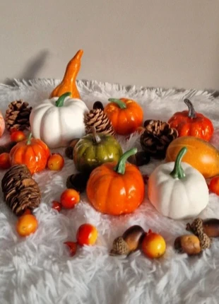 Autumn Halloween Pumpkin & Pinecone Decoration Set, condition: New with tags, £7.95, £9.05 includes Buyer Protection