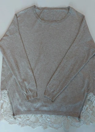 Jersey largo mujer XL, état: Très bon état, taille: XL / 42 / 14, 4,00 €, 4,90 € Protection acheteurs incluse