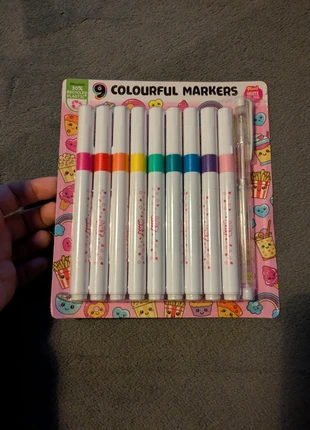 9 colourful marker pens BNWT, condition: New with tags, £1.50, £2.28 includes Buyer Protection