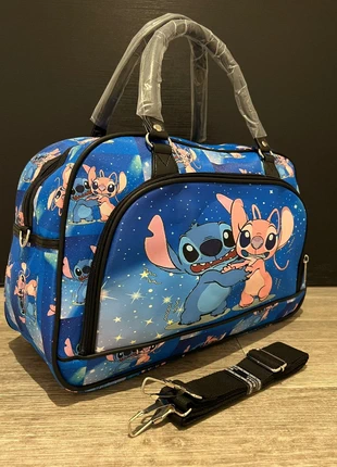 Lilo & Stitch Women Travel Holdall Luxury Weekender Bag Girls Boys Unisex Gym Bag Shoulder strap, brand: Unbranded, condition: New with tags, £12.99, £14.34 includes Buyer Protection