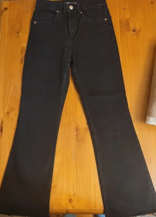 Pantalones vaqueros negros Zara, marca: Zara, estado: Muy bueno, tamaño: S / 36 / 8, 7,00 €, 8,05 € Protección al comprador incluida