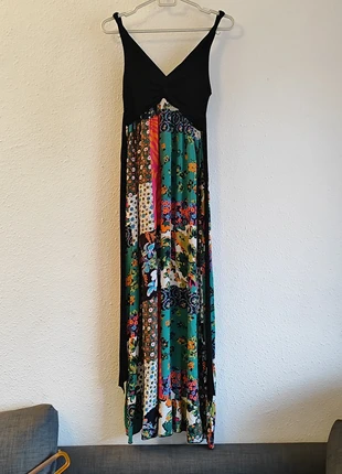 Vestido largo de patchwork floral colorido Talla S, marque: Twenty One, état: Très bon état, taille: S / 36 / 8, 5,00 €, 5,95 € Protection acheteurs incluse