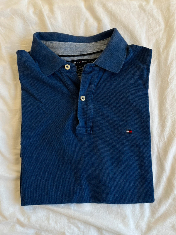 Tommy Hilfiger polo blauw 1