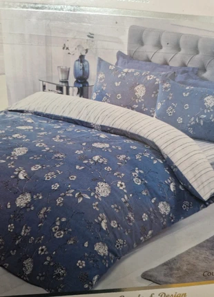 Duvet cover King Poly Cotton Country Toile, brand: finest homeware, condition: New with tags, size: King, £19.99, £21.69 includes Buyer Protection Pro