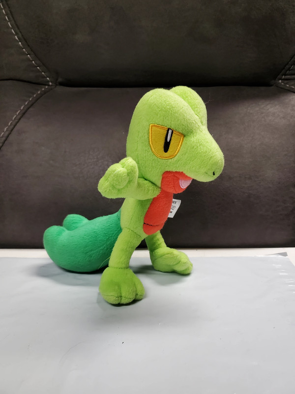 Plush Pokemon Green Treecko Stuffed Animal - 9" Tall 3