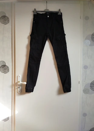 Jean slim noir Project X taille 30(40), merk: Project X Paris, staat: Heel goed, maat: L, € 8,00, € 9,10 inclusief Kopersbescherming
