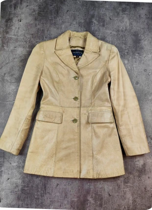 manteau en cuir de buffle beige redskins taille M, brand: Redskins, condition: Very good, size: M / 38 / 10, €25.00, €26.95 includes Buyer Protection