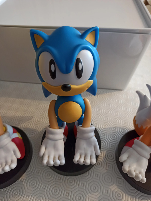 Conjunto de 3 Figuras do Sonic 5