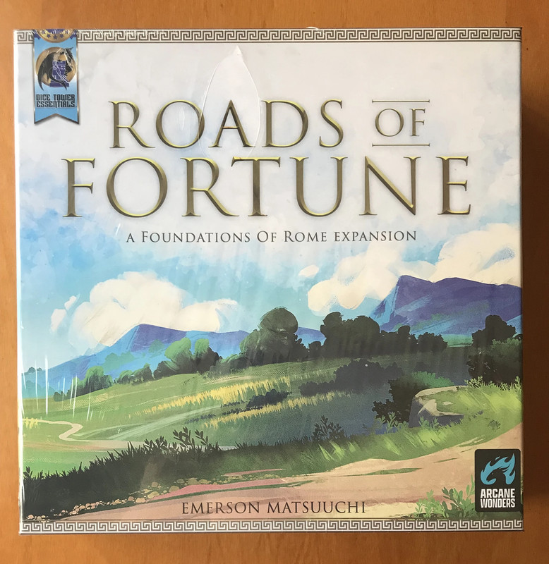 Foundations of Rome: Roads of Fortune - English - Kickstarter KS - Nuovo - New Sealed 3