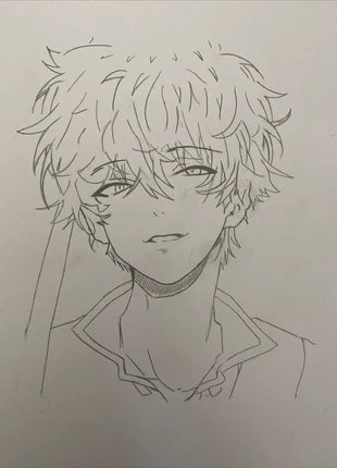 Anime drawing, condition: New with tags, £5.00, £5.95 includes Buyer Protection