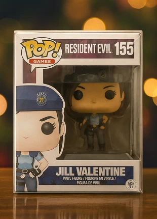 Funko Pop! Resident Evil Jill Valentine 155 - Exclusive, marca: Funko Pop, estado: Novo sem etiquetas, tamanho: Prematuro, até 44 cm, €59.80, €63.49 inclui Proteção do Comprador
