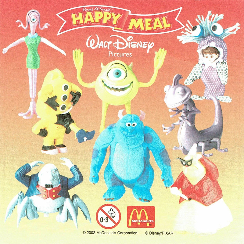 Playset Figurines Monstres Academy Disney Pixar Terry Perry