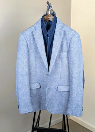 Veste blazer Cricket & Co bleue taille 52 laine col amovible chic casual, marca: Cricket & Co, estado: Muy bueno, tamaño: 52, 60,00 €, 63,70 € Protección al comprador incluida