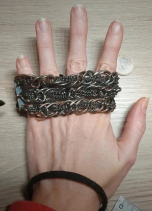 Magnifique bracelet élastique chaînes perles vintage, marque: Vintage, état: Bon état, 5,50 €, 6,48 € Protection acheteurs incluse