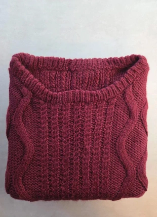 pull irlandais torsadé fait main bordeaux en laine L vintage, brand: Vintage Dressing, condition: Very good, size: L, €42.00, €44.80 includes Buyer Protection