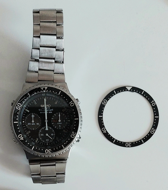 Seiko speedmaster sport 100 quartz 7A38 7075 chrono 1 10 me Vinted