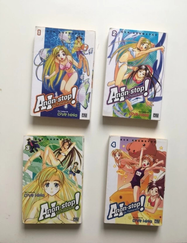 Manga « AI Non Stop » 1 à 4 1
