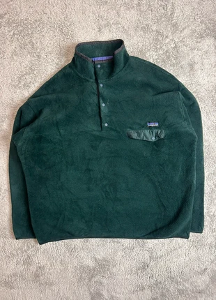 Veste Polaire Patagonia Synchilla À Boutons Vert / Vert Foncé Moumoute - Taille XXL, marque: Patagonia, état: Très bon état, taille: XXL, 69,00 €, 73,15 € Protection acheteurs incluse