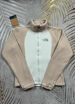 Gilet polaire the north face beige / blanc logo brodé argenté, brand: The North Face, condition: Very good, size: XS / 34 / 6, €25.00, €26.95 includes Buyer Protection Pro