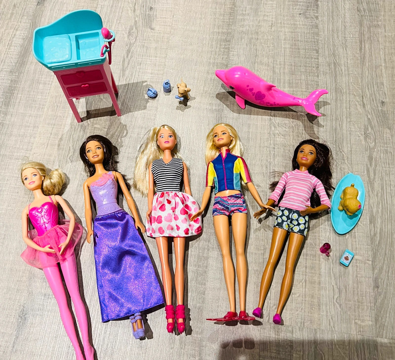 Lot de Barbie et d'accessoires - Barbie