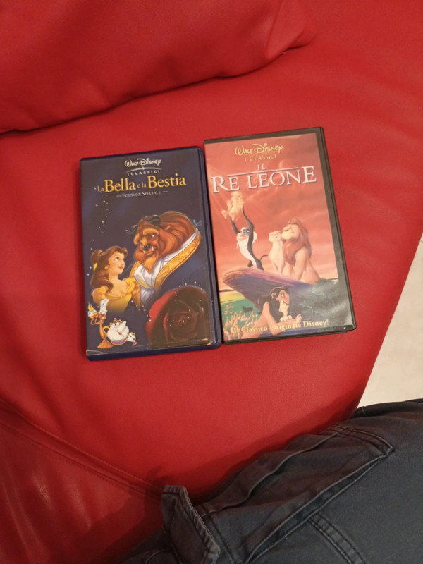 Originali Vhs Re Leone E La Bella E La Bestia Vinted 6472