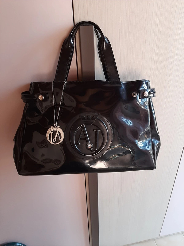 Borsa nera 2025 armani jeans