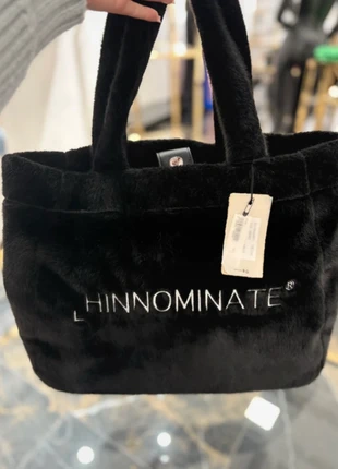 Borsone Hinnominate in eco-pelliccia nera - NUOVO con etichetta, marca: HINNOMINATE, estado: Nuevo con etiquetas, 60,00 €, 63,70 € Protección al comprador incluida