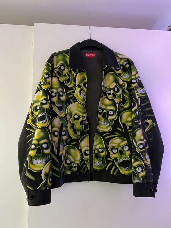 SLD Supreme x Skull Pile Work Jacket | Vinted