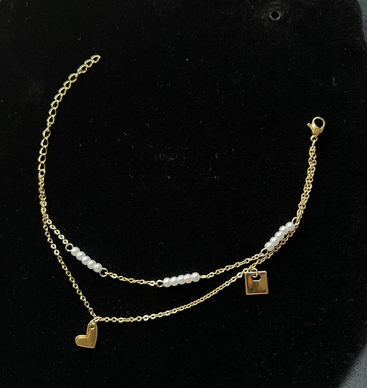 Gold Pearl Bracelet 2