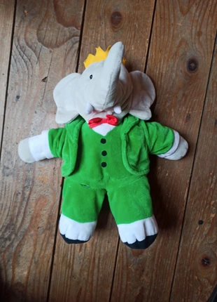 Peluche Babar Lansey, brand: Lansay, condizioni: Ottime, taglia: 12-18 mesi / 80 cm, €2.00, €2.80 include la Protezione acquisti