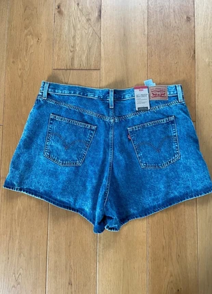 Short en jean Lévis high waisted mom shorts bleu neuf 22W - Taille haute, marca: Levi's, estado: Nuevo con etiquetas, tamaño: 7XL / 54 / 26, 34,00 €, 36,40 € Protección al comprador Pro incluida