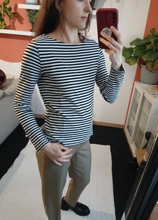 T-shirt manches longues rayé noir et blanc Pimkie taille S, marque: Pimkie, état: Neuf sans étiquette, taille: S / 36 / 8, 4,00 €, 4,90 € Protection acheteurs incluse