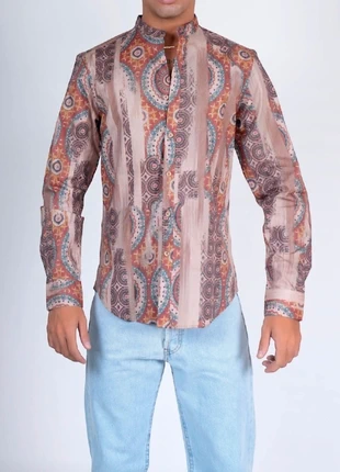 Camicia uomo slim fit comodo cotone, fantasia. Nuovo con cartellino. Sku211. XL., brand: camicia fantasia, condizioni: Nuovo con cartellino, taglia: XL, €9.94, €11.14 include la Protezione acquisti