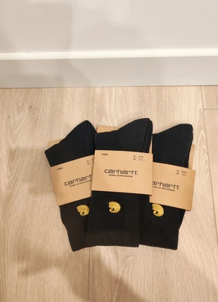 Lot de 3 paires de chaussettes hautes Carhartt noires - neuves, taille 39 à 46, brand: Carhartt, condizioni: Ottime, taglia: Taglia unica, €22.00, €23.80 include la Protezione acquisti