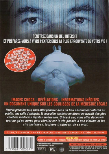 DVD Autopsy - La Face Cachée de la Médecine - doc mc93 2