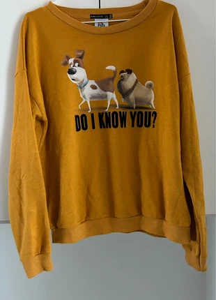 Sudadera en color mostaza de Bershka, marque: Bershka, état: Très bon état, taille: L / 40 / 12, 11,99 €, 13,29 € Protection acheteurs incluse