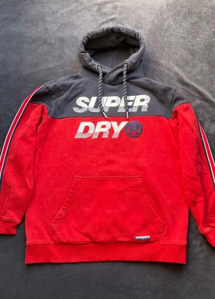 Pull à capuche rouge et bleu marine Superdry taille M, marca: Superdry, estado: Bueno, tamaño: M, 9,99 €, 11,19 € Protección al comprador incluida