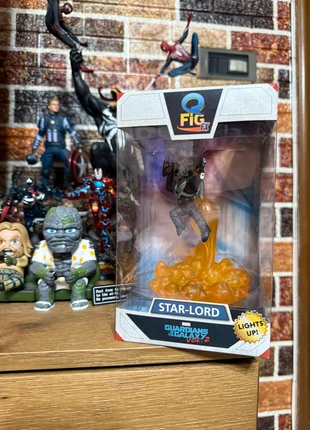 Qfig q fig Fx Qmx Quantum Mechanix Lights Up Special Star Lord Star-Lord guardiani della galassia, merk: Marvel, staat: Nieuw met prijskaartje, maat: Universeel, € 15,00, € 16,45 inclusief Kopersbescherming