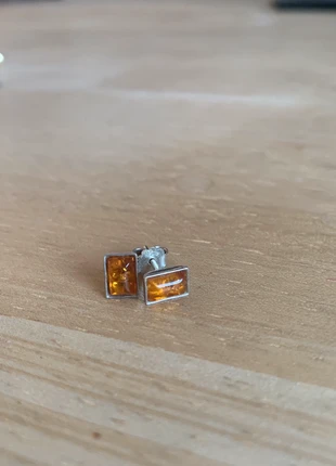 Boutons d’oreille ambre, brand: Inconnu, condition: Very good, €10.00, €11.20 includes Buyer Protection