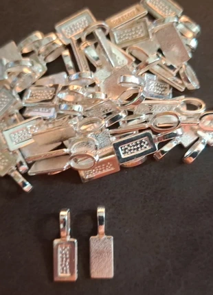 40 grands fermoirs à breloques rectangulaires, état: Neuf sans étiquette, taille: Taille unique, 8,00 €, 9,10 € Protection acheteurs incluse