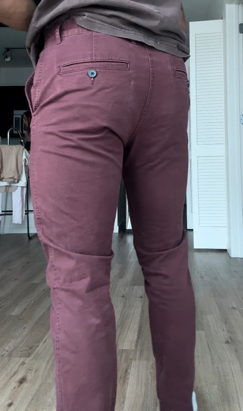 H&M Red Chinos 3