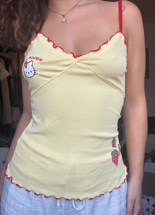 top jaune hello kitty coquette, marque: COQUETTE, état: Neuf sans étiquette, taille: S / 36 / 8, 25,00 €, 26,95 € Protection acheteurs incluse