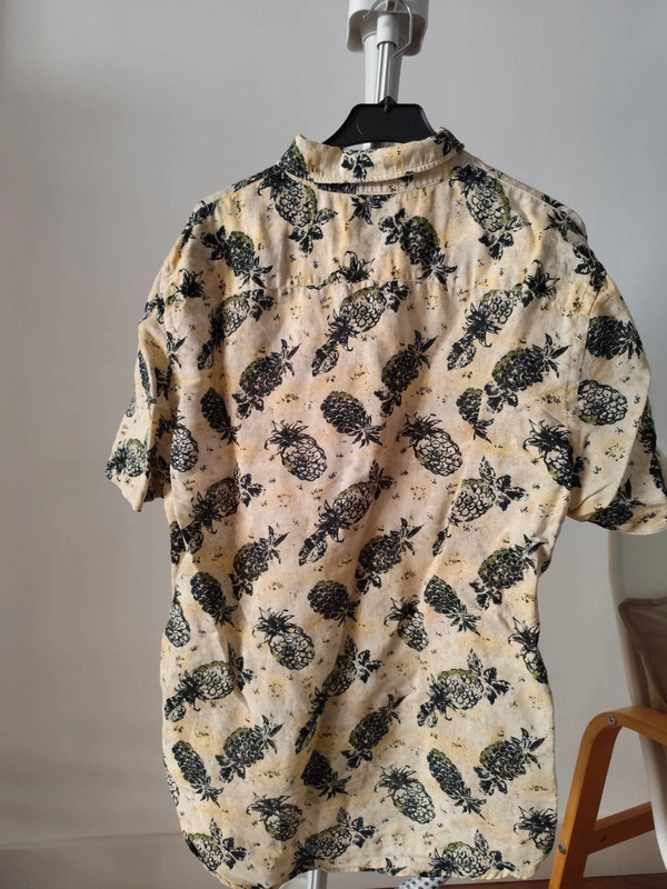 Camisa estampada manga corta de Mango 2