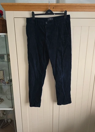 Dark Blue M&S chord trousers, brand: Marks & Spencer, condition: Good, size: W36, £6.50, £7.53 includes Buyer Protection