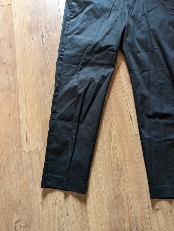 elegante Hose schwarz, Größe 40 2